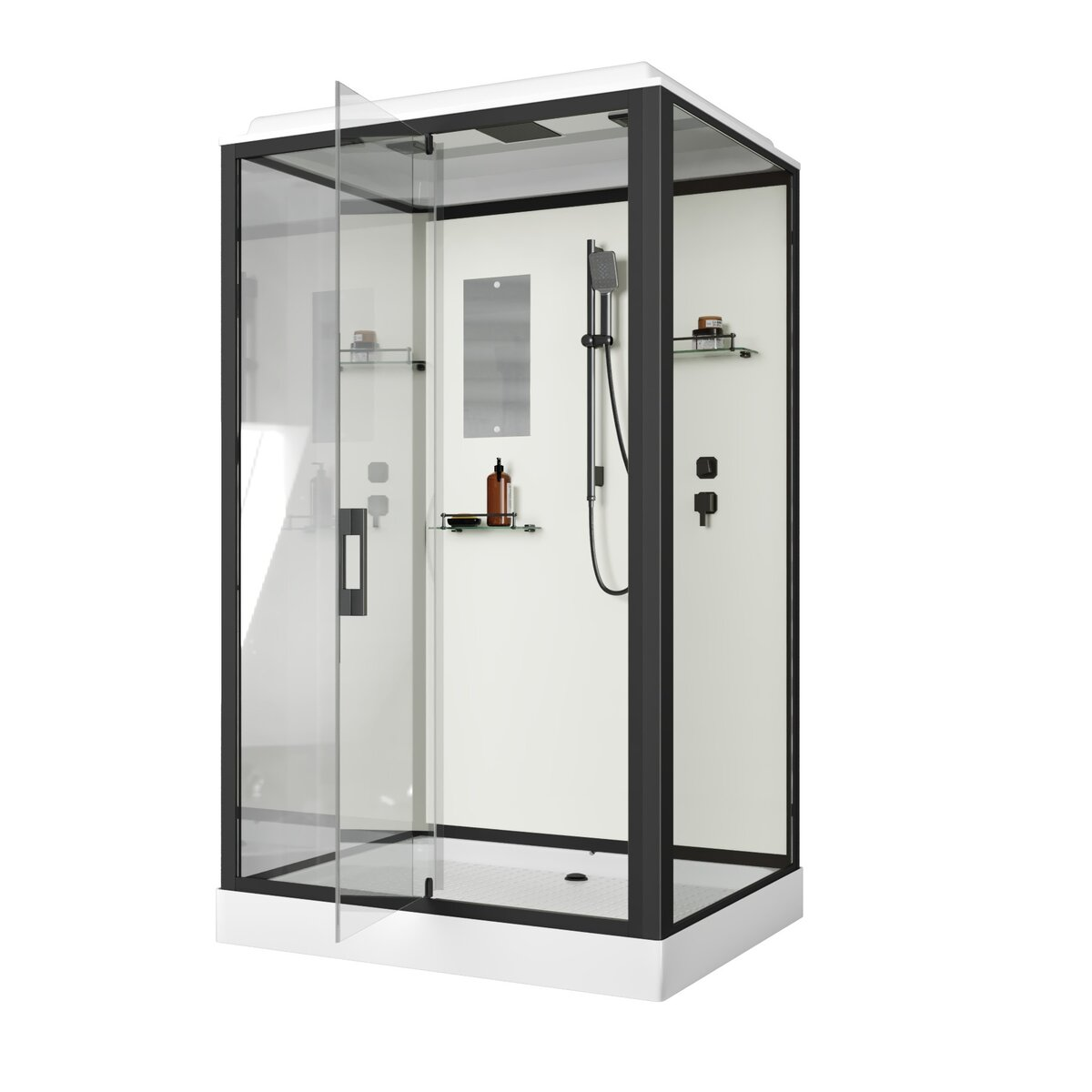 Душевая кабина Niagara Standart ST120/90/15Q/BL 120х90х215см купить,NaN