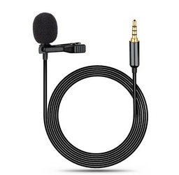 Микрофон Lavalier Jh-043 черный