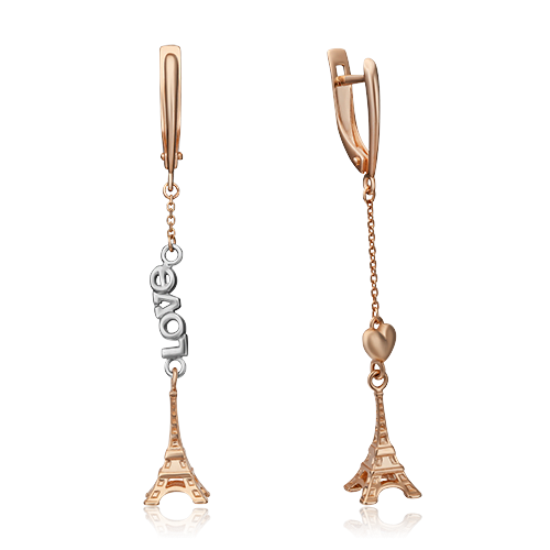 Серьги Platina 02-4364-00-000-1111-63 3,9гр. купить,NaN