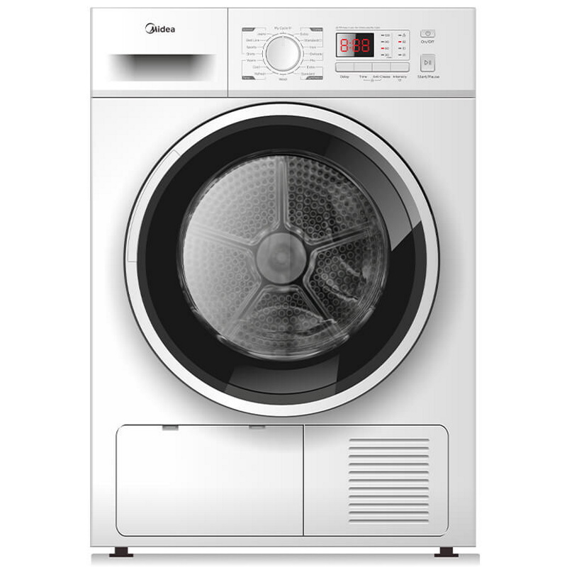 Сушильная машина Midea MDG09C80/W-C белая купить,NaN