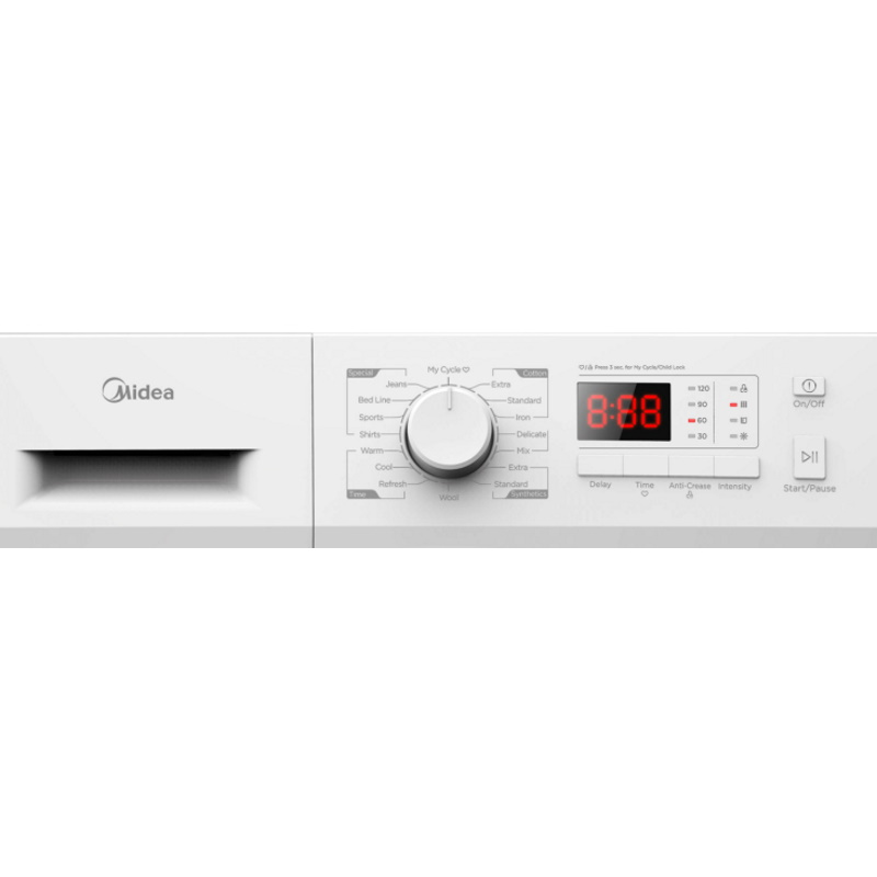 Сушильная машина Midea MDG09C80/W-C белая купить,NaN