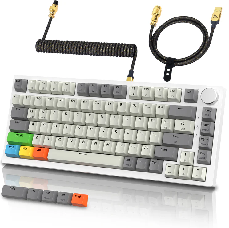 Клавиатура Attack Shark K85 Grey купить,37990