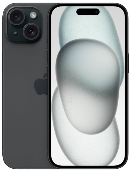 Смартфон Apple iPhone 15 256GB Black + подарок купить,574990