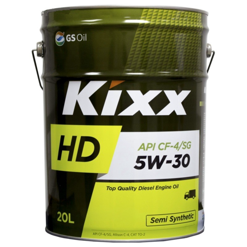 Моторное масло Kixx 5/30 HD (DX5) CF-4/SG Diesel 20л купить,NaN