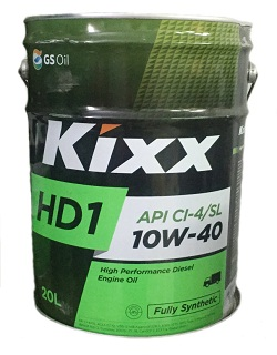 Моторное масло Kixx 10/40 HD1 (DX7) CI-4/SL Diesel 20л купить,NaN