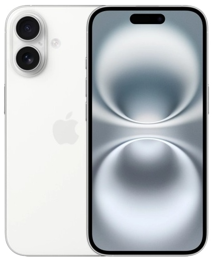 Смартфон Apple iPhone 16 128GB White + подарок купить,NaN
