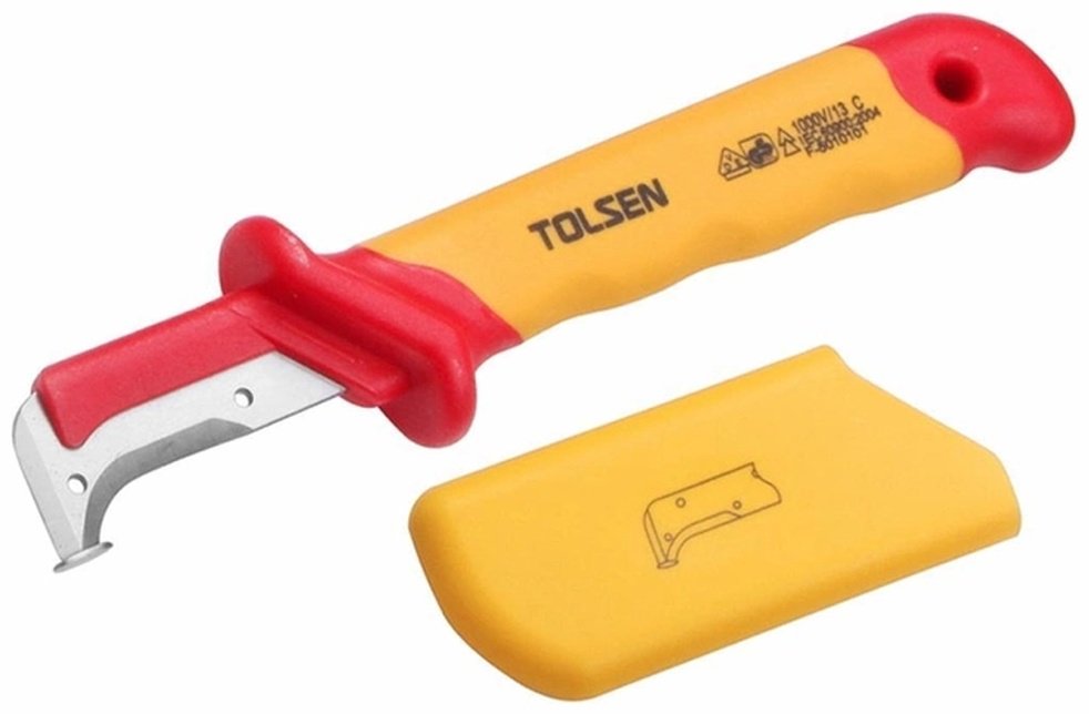 TOLSEN нож для снятия изоляции V51416 1 шт