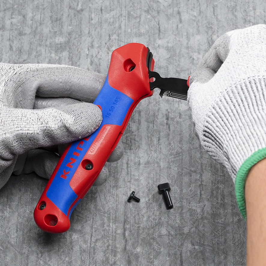 Knipex нож для снятия изоляции 16 50 145 SB 1 шт