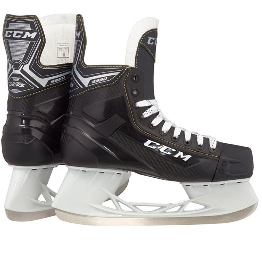 Коньки CCM  мужские SK Supertacks 10.0D 45,5 черно-белые купить,NaN