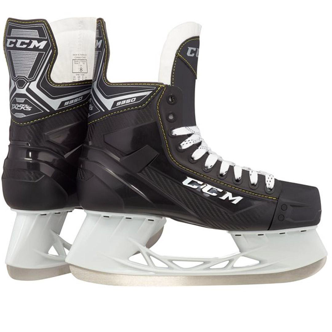 Коньки CCM  мужские SK Supertacks 10.0D 45,5 черно-белые купить,NaN