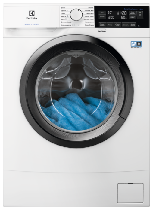 Стиральная машина Electrolux EW6S3R26S белая купить,NaN