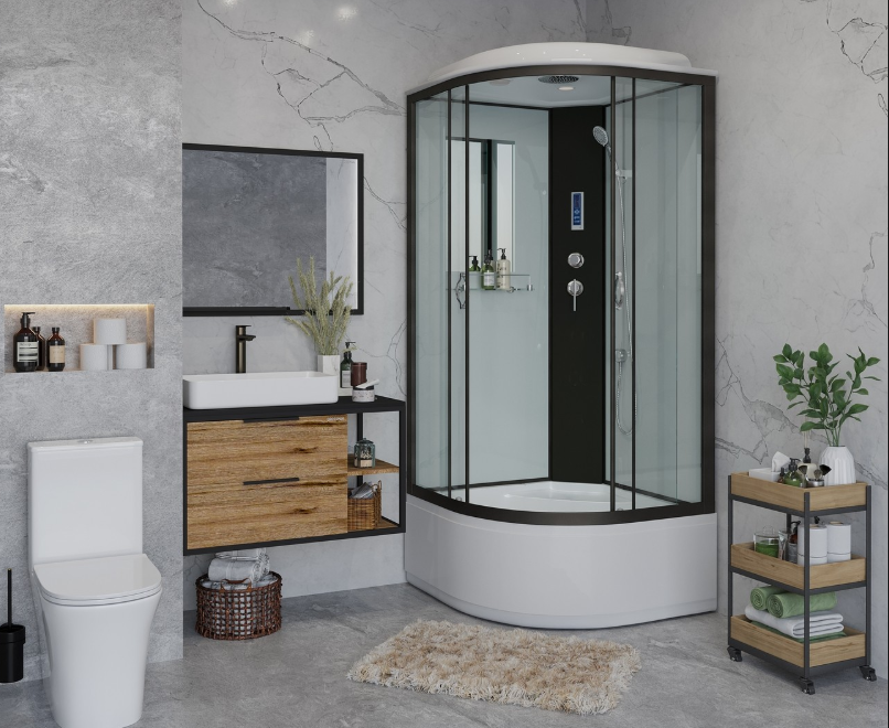 Душевая кабина Niagara NG-6708-14P 90х90х215см купить,NaN