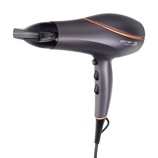 Фен Polaris PHD 2290Ti Tourmaline PROF серый