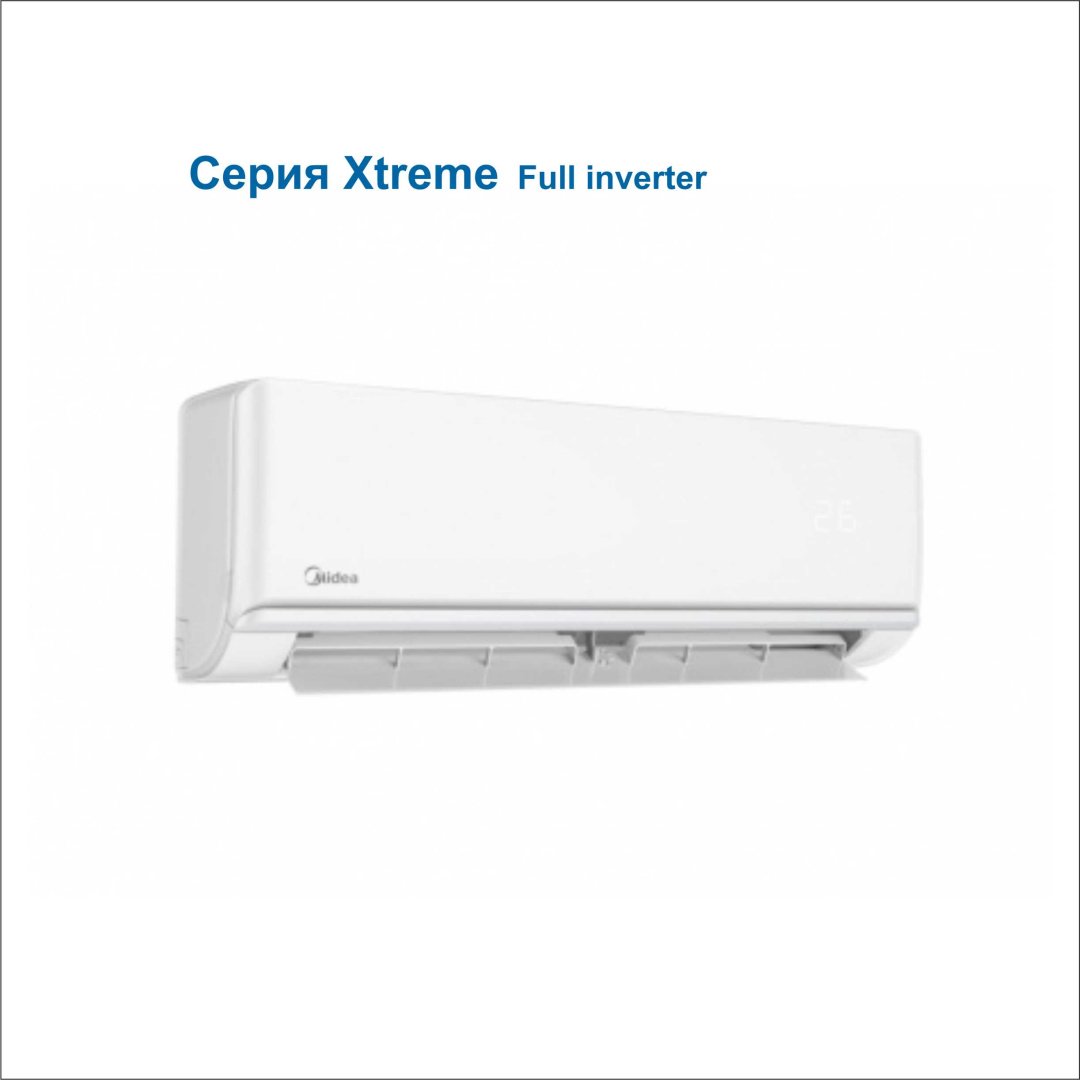 Кондиционер Midea MEGA-12HRFN8 белый купить,NaN