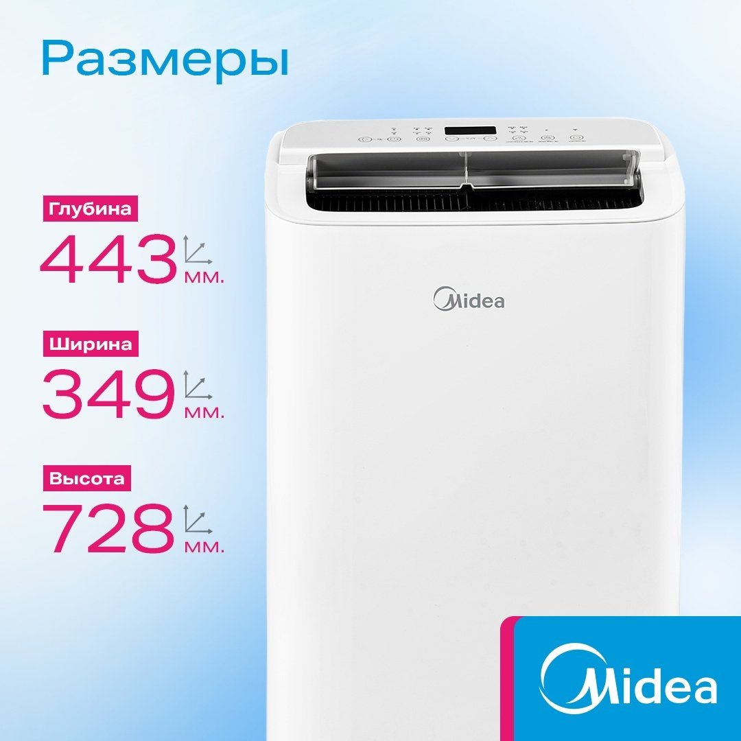 Кондиционер Midea MPPX-12CRN7 белый 
