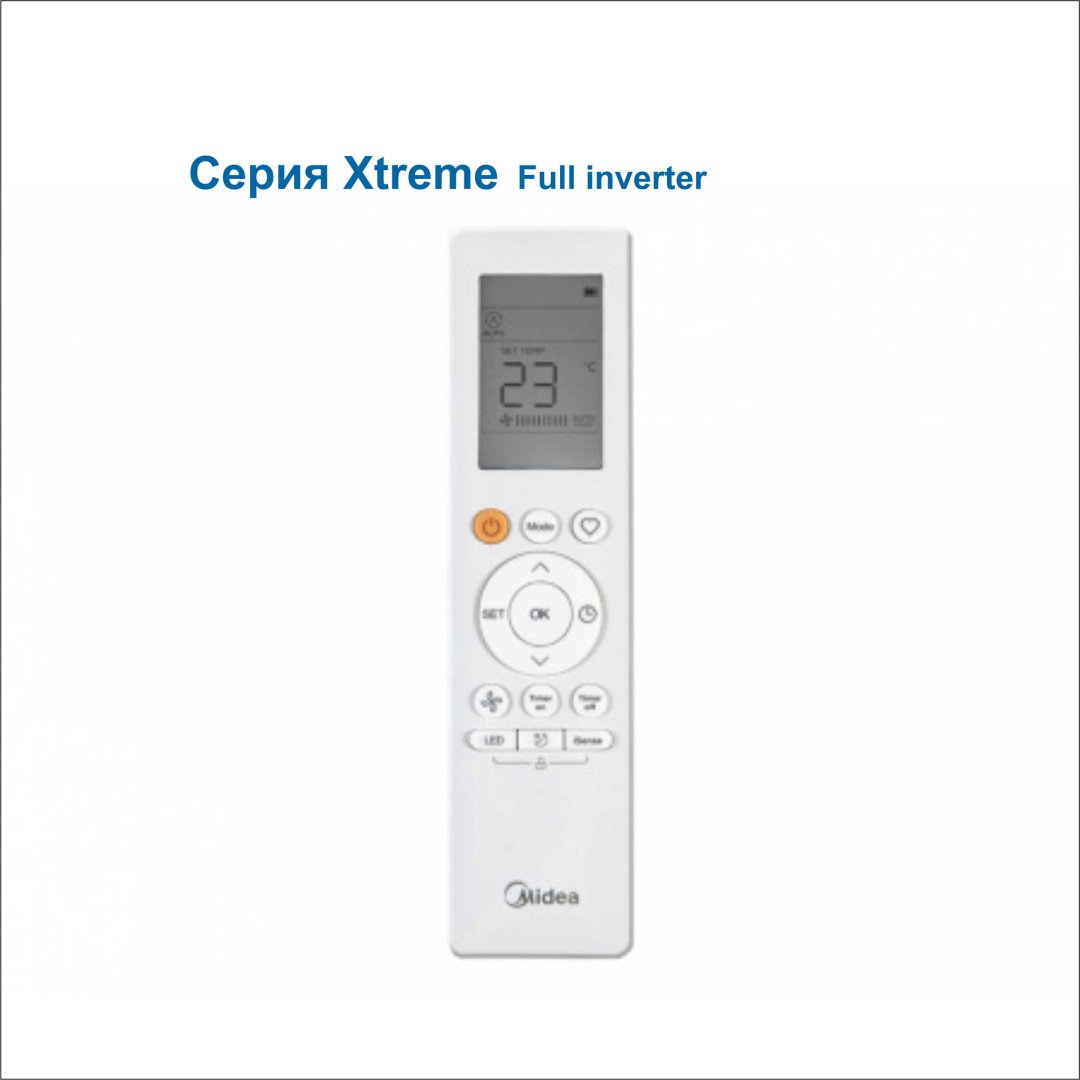 Кондиционер Midea MEGA-12HRFN8 белый купить,NaN
