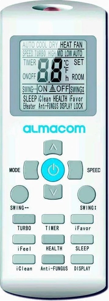 Кондиционер ALMACOM ACH-12QF белый купить,NaN
