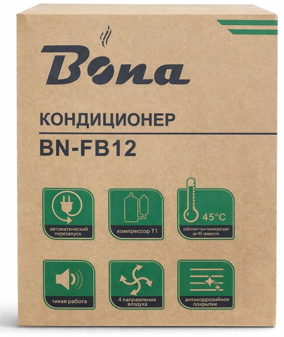 Bona BN-FB12 INVERTER белый + монтажный комплект
