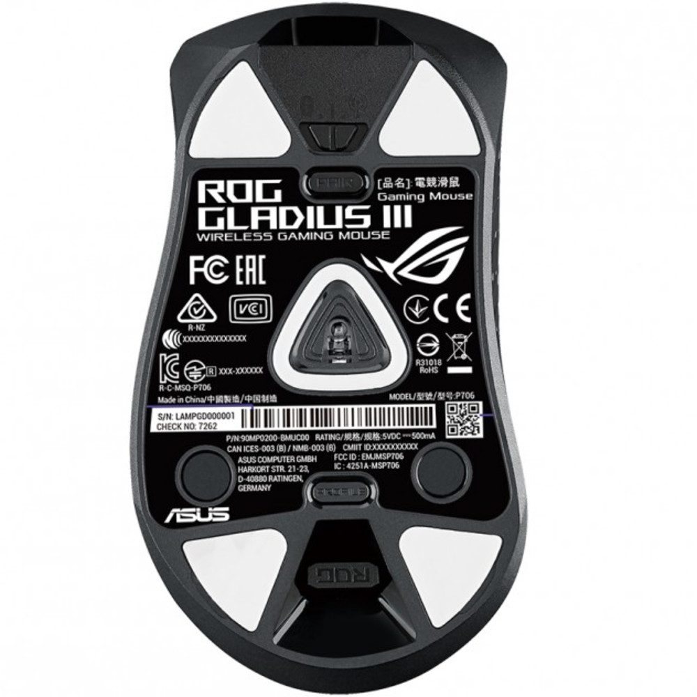 Мышь Asus P706 ROG GLADIUS III WL 90MP0200-BMUA00 черная купить,0