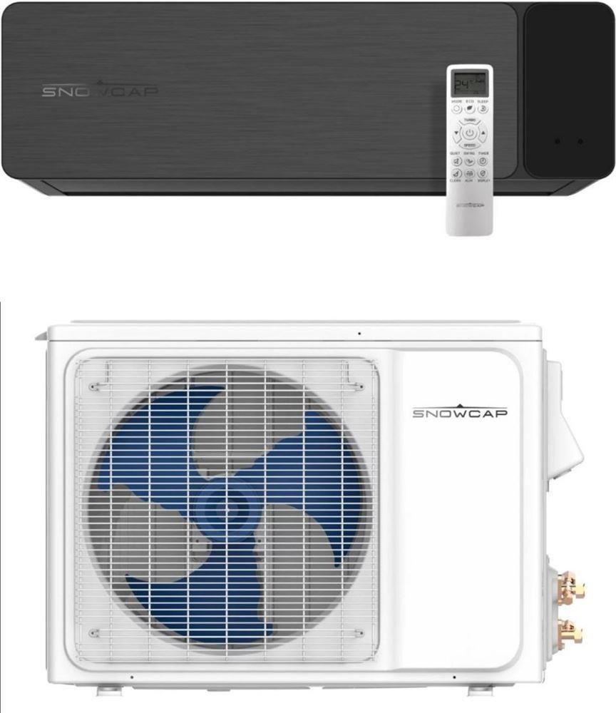 Кондиционер SNOWCAP AC 09 DC B/I черный + монтажный комплект