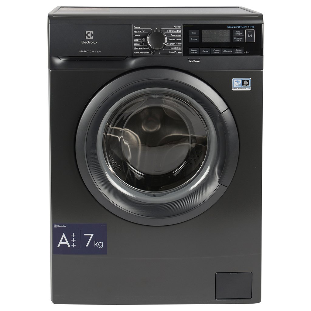 Стиральная машина Electrolux EW6S3R27SX черная купить,NaN