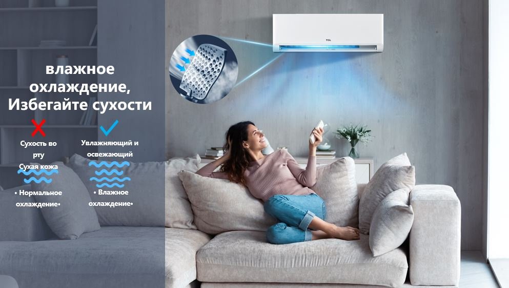 Кондиционер TCL TAC-BR12ONF белый + монтажный комплект - ForteMarket Кондиционер TCL TAC-BR12ONF белый + монтажный комплект купить,150635