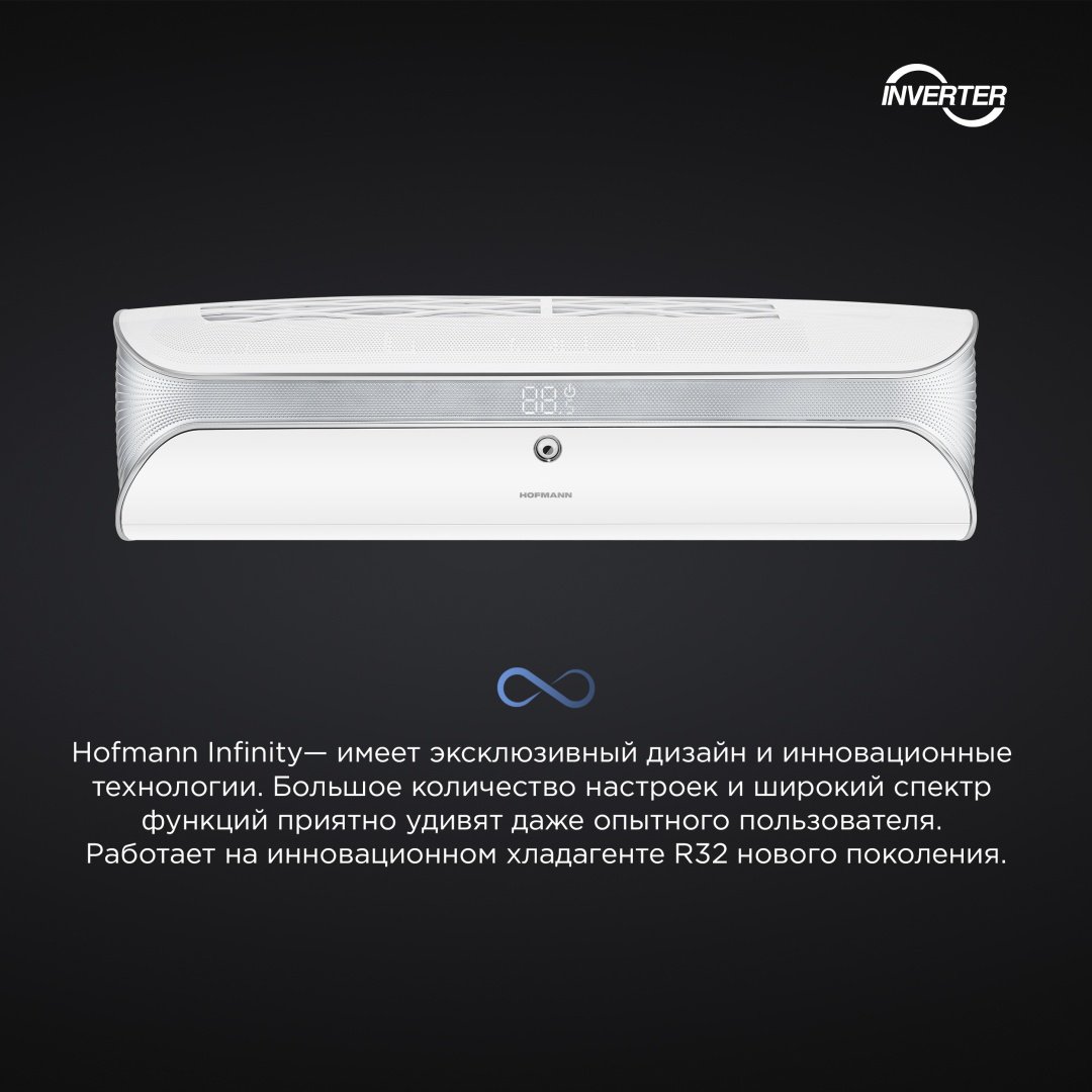 Кондиционер Hofmann HWH12AKCXD SA1 белый купить,NaN