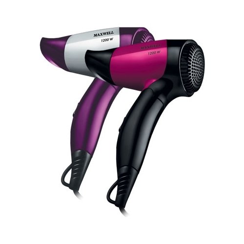 Фен Maxwell MW-2007 черно-розовый - ForteMarket Фен Maxwell MW-2007 черно-розовый купить,0