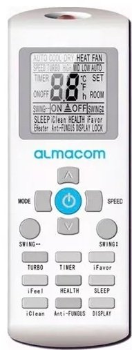 Кондиционер ALMACOM ACP-48A белый