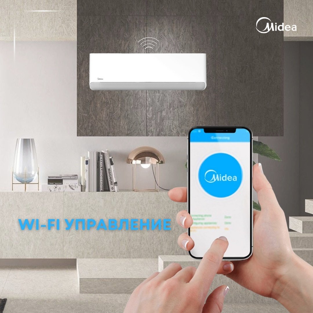 Кондиционер Midea CB1-18HRFN8-I белый купить,NaN