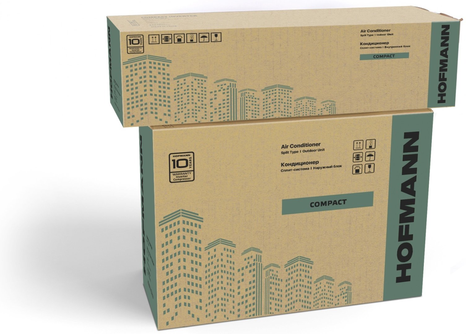 Кондиционер Hofmann HWH18DXB CMP2 AIG Compact Inverter белый купить,NaN