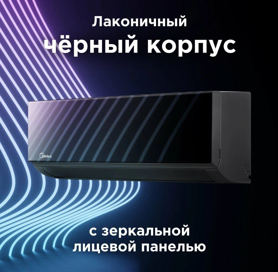 Кондиционер Midea AG-18N8D0 Inverter без медной трубы черный купить,NaN