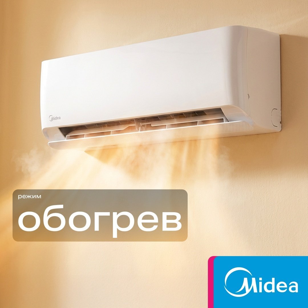 Midea MSCB-24HRFN8 белый + монтажный комплект