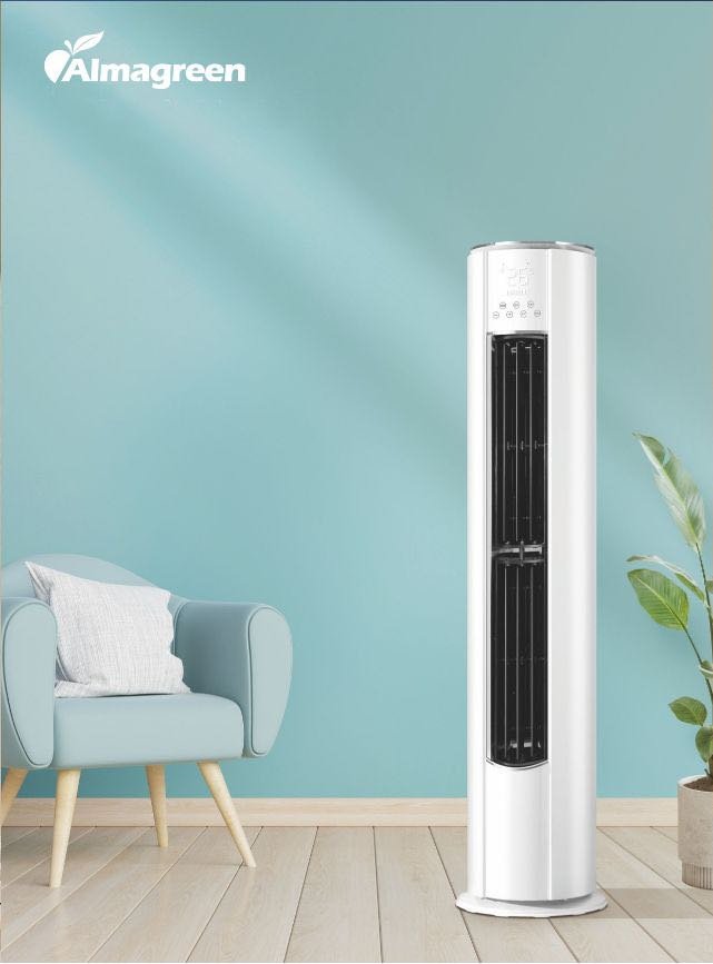 Almagreen AL24000BTU-ST INV белый + монтажный комплект