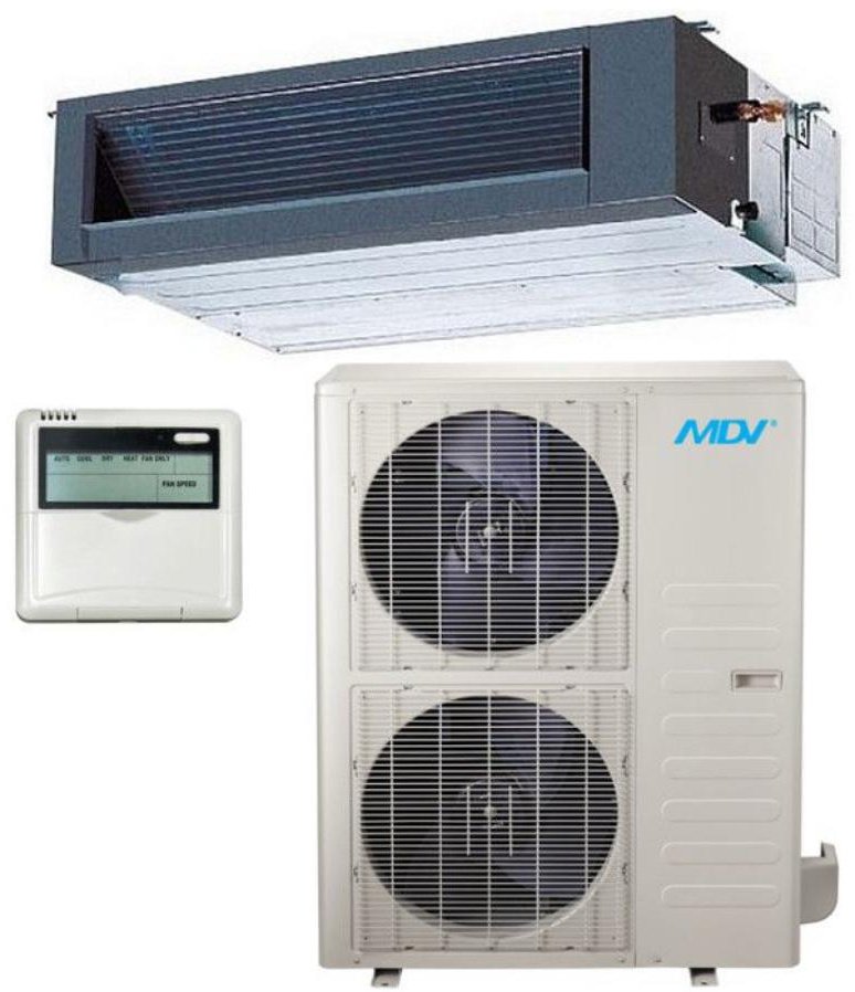 Кондиционер MDV MDTI-60HWN1/MDOU-60HN1-L серый купить,NaN