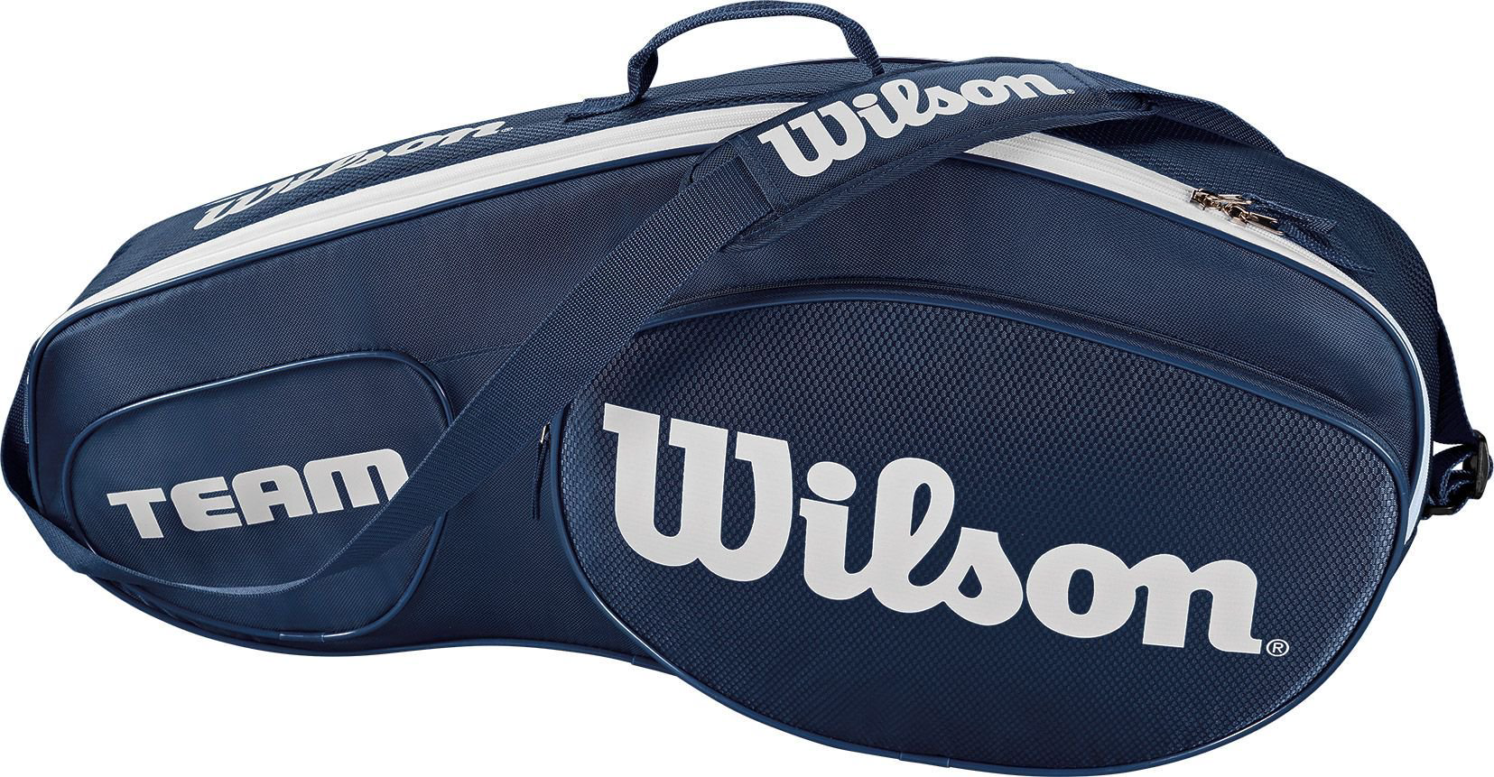 Сумка теннисная Wilson Team III 3 pack синяя купить,NaN