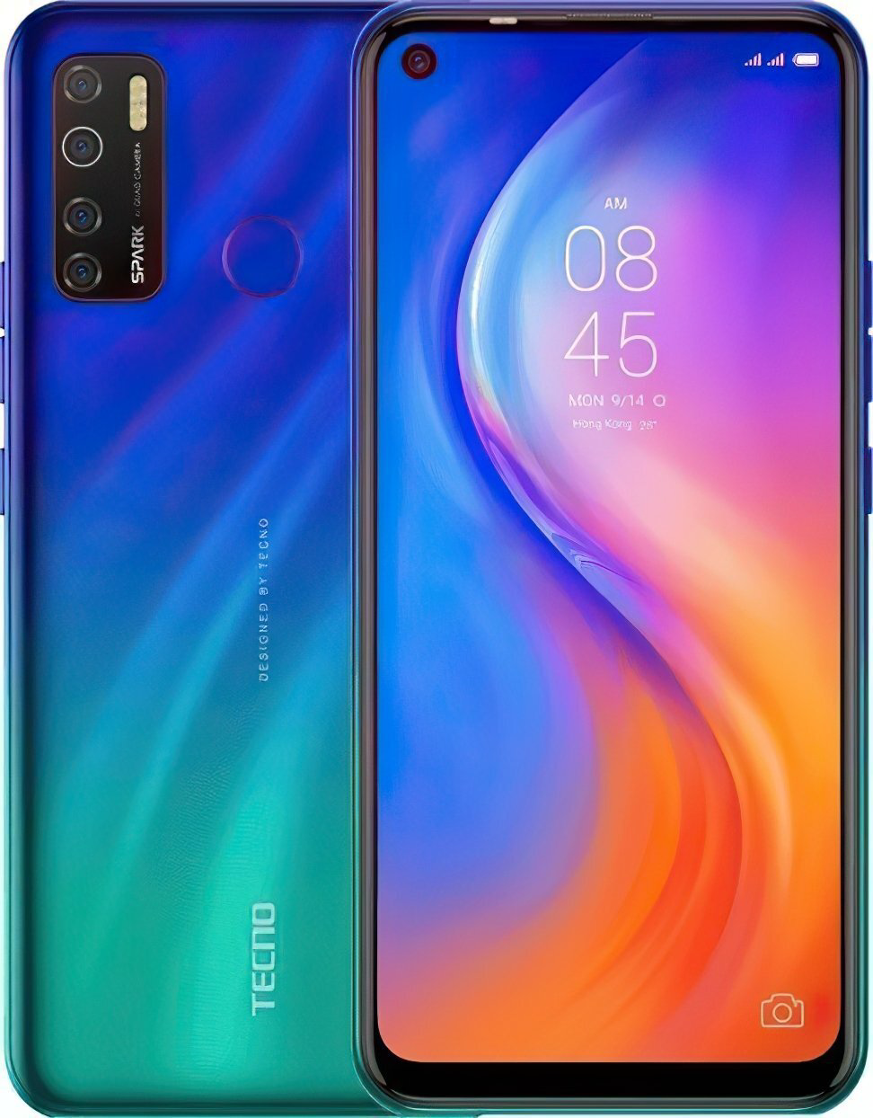 Смартфон Tecno Spark 5 Pro 4/128GB Seabed blue купить,NaN