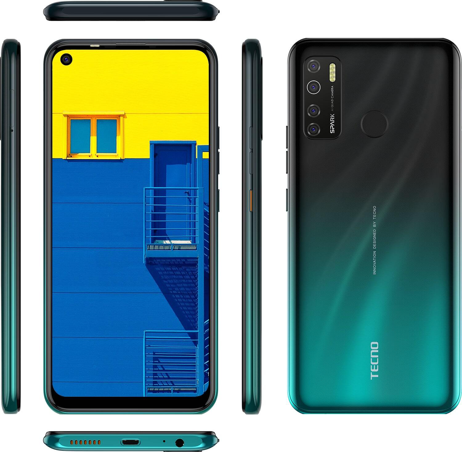 Смартфон Tecno Spark 5 Pro 4/128GB Ice Jadeite купить,NaN