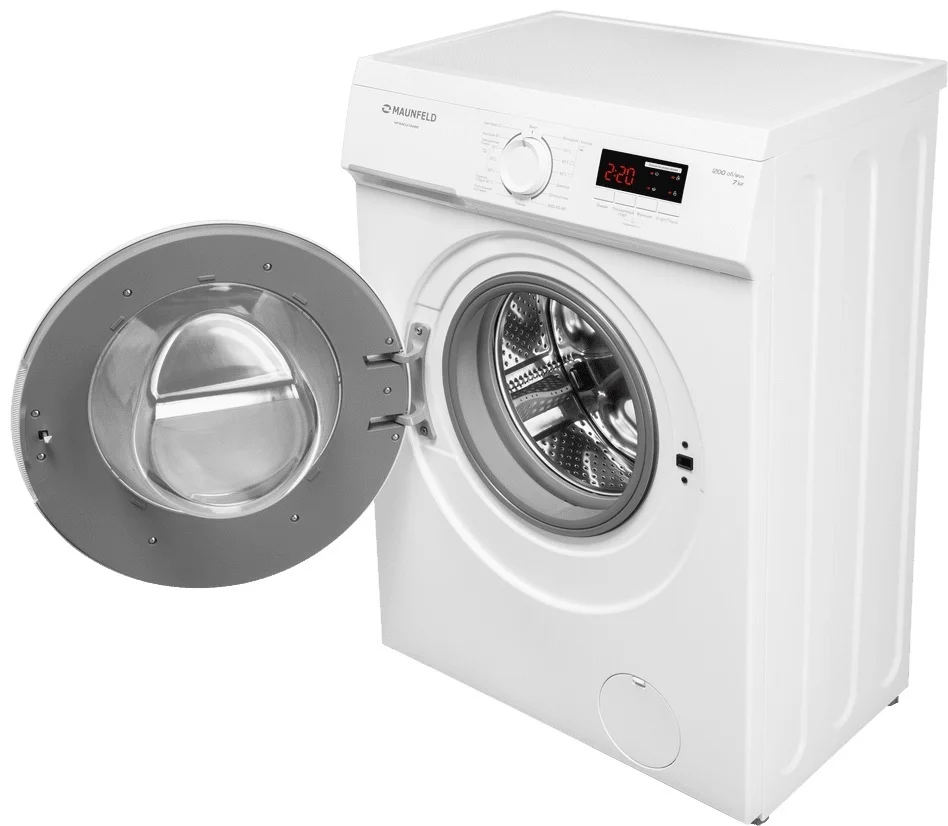 Стиральная машина Maunfeld MFWM127WH05 белая купить,NaN