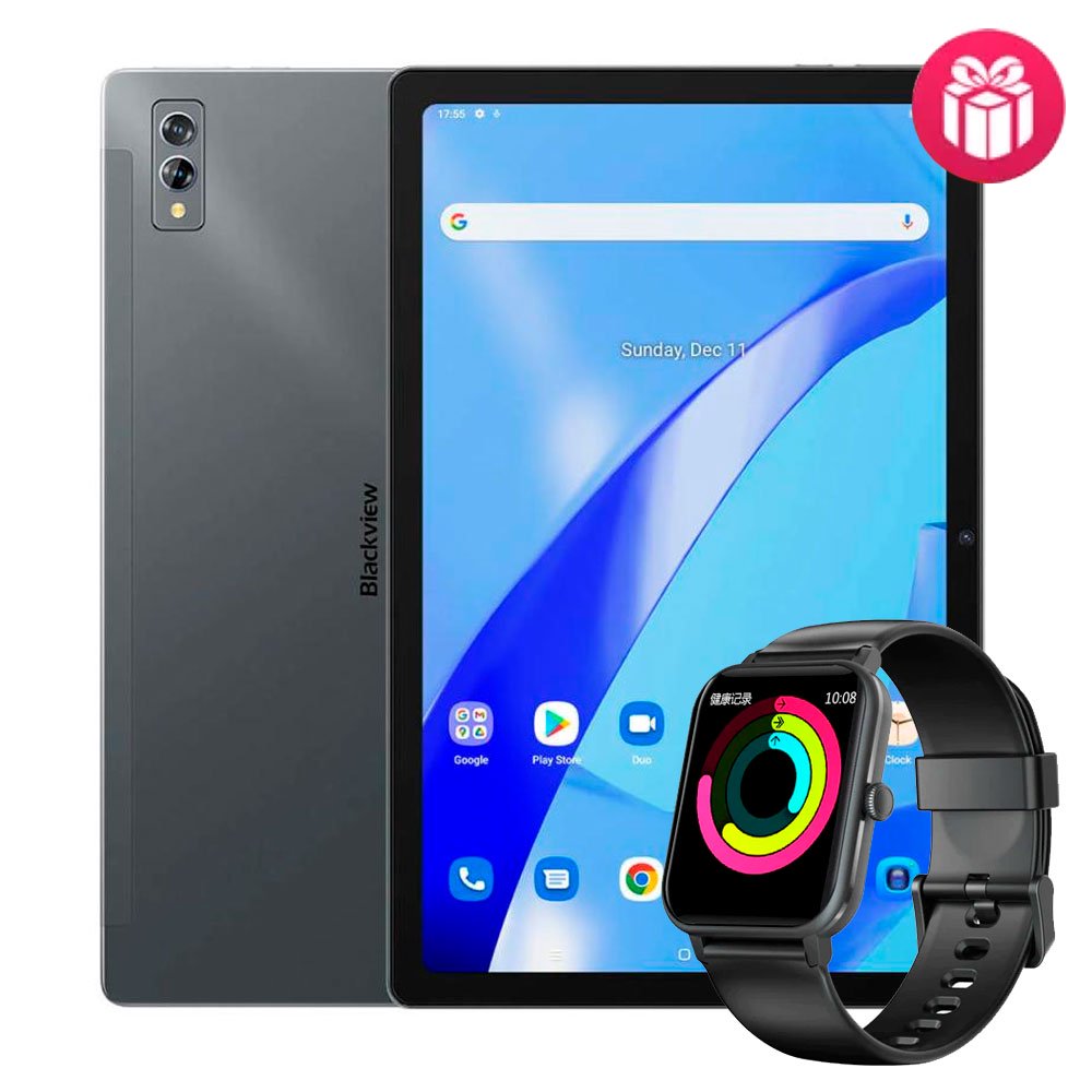 Планшет Blackview Tab 11 SE 10.36" 128Gb Grey + Смарт-часы Blackview R3 Max Black