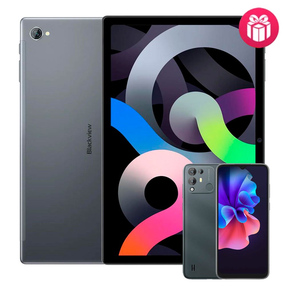 Планшет Blackview Tab 15 Pro 10.5" 8/256Gb Space Gray + Смартфон Blackview A55 Pro 4/64GB Black купить,NaN