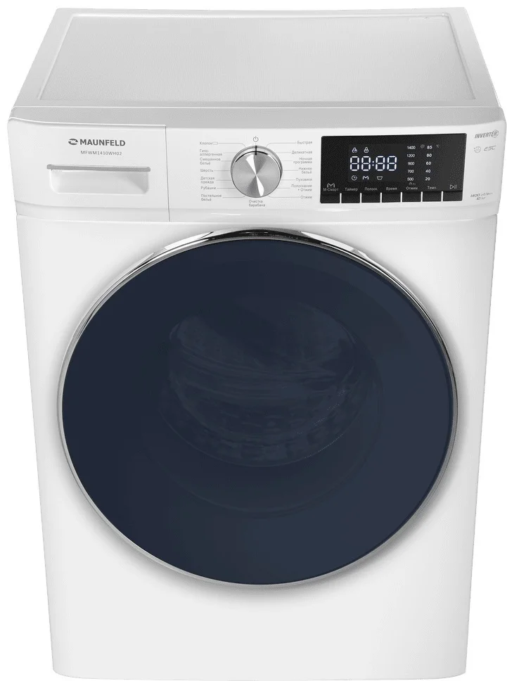 Стиральная машина Maunfeld MFWM1410WH02 белая купить,0