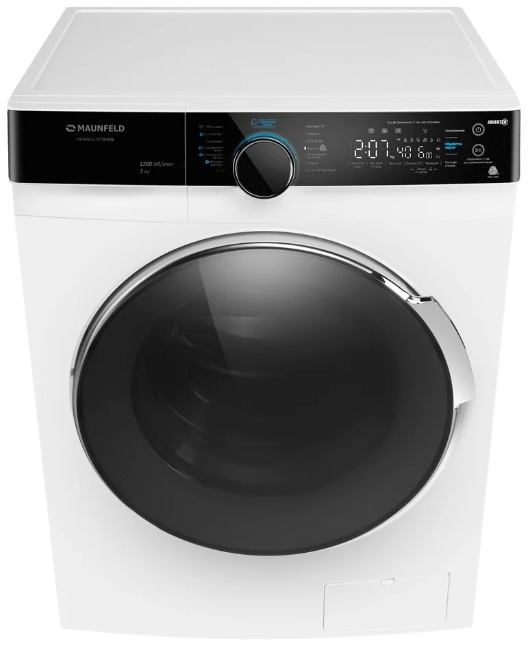 Стиральная машина Maunfeld MFWM127STWH06 белая купить,0