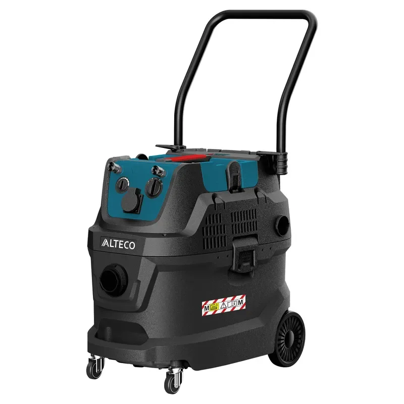 Пылесос строительный Alteco VC 40 M Auto Сlean черно-синий 