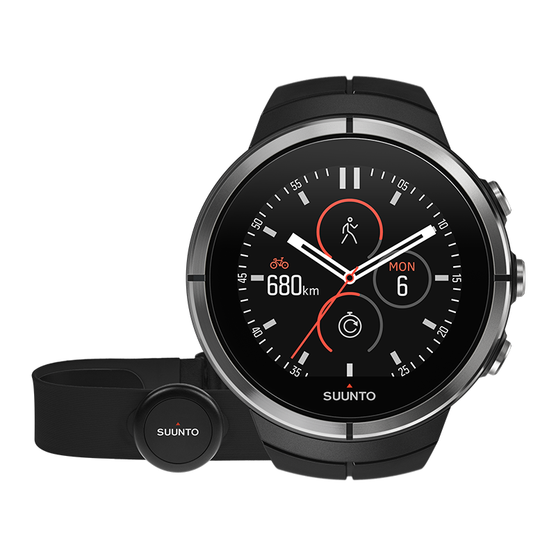 Смарт-часы Suunto Spartan Ultra black HR черные купить,NaN