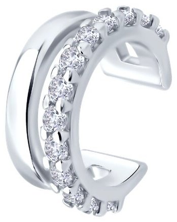 Серьги SOKOLOV 94170393_s вес 1.76 г серебро, фианит купить,12215