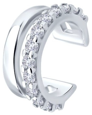 Серьги SOKOLOV 94170393_s вес 1.76 г серебро, фианит купить,12215