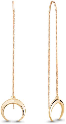 Серьги-цепочки AQUAMARINE 34181 вес 2.03 г серебро, без вставок купить,17314