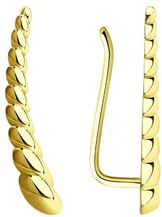 Кафф Diamant 53-120-01654-1 вес 1.312 г золото, без вставок купить,124377