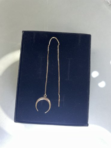 Серьги-цепочки AQUAMARINE 34181 вес 2.03 г серебро, без вставок купить,17314